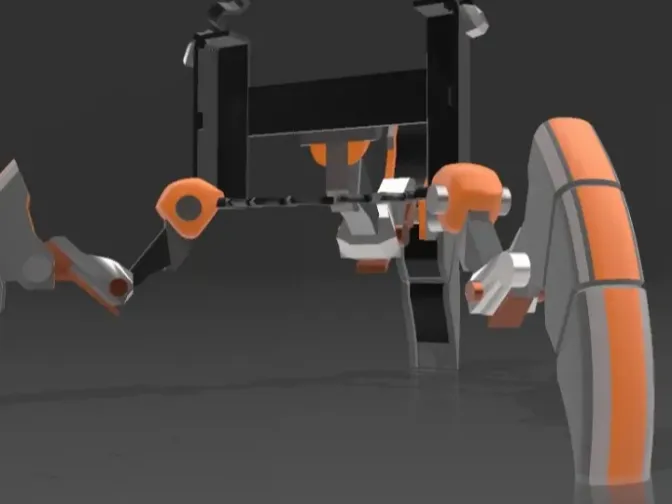 SCI-FI TRIPOD DEVICE STAND ACCESSORY