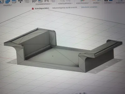 Under-desk docking station holder