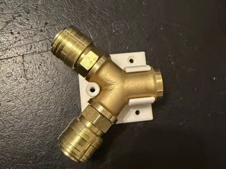 Druckluft Kupplung Wandhalter
