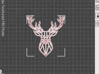 Reindee wall Art
