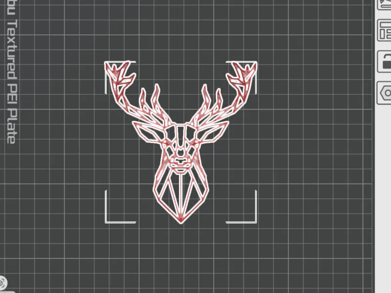 Reindee wall Art