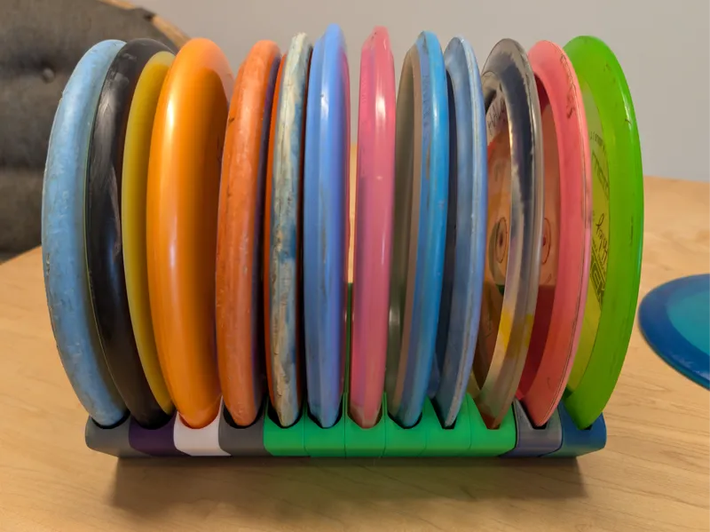 Modular Disc Golf Organizer 