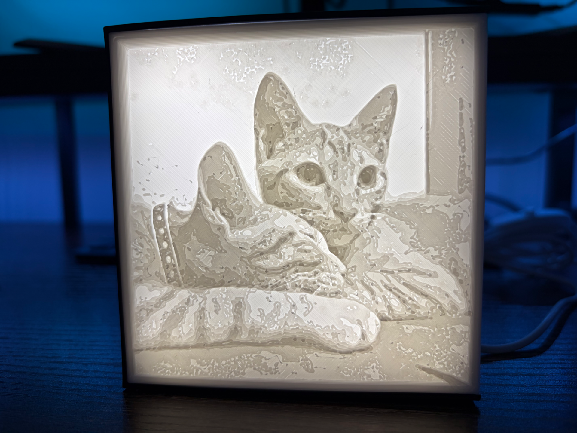 Quick Low-cost Lithophane box + tutorial