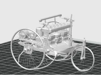 Triciclo originale MERCEDES