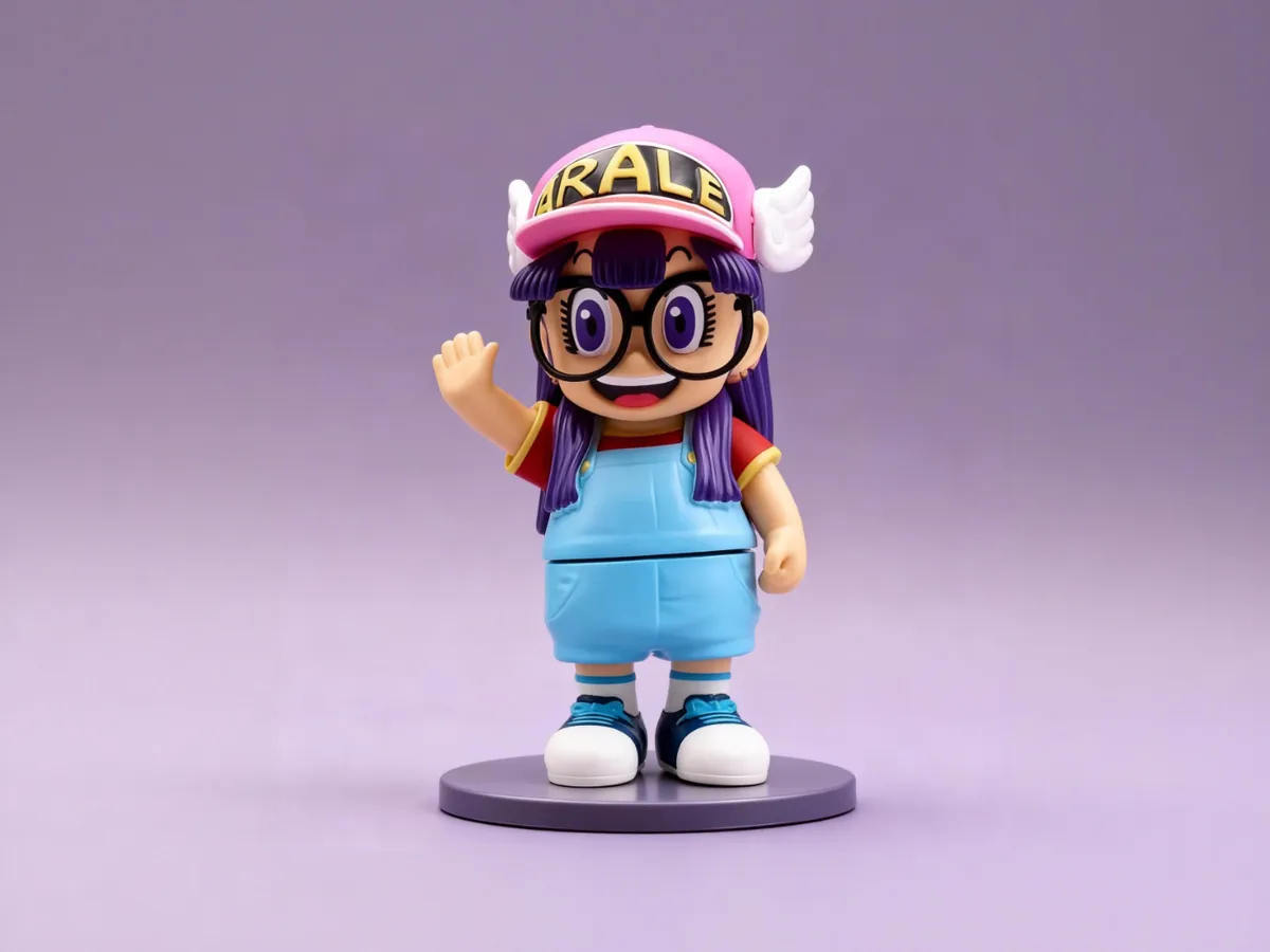 Greeting Arale - Anime Arale Dr. Slump Collectible Figure Ornament Doll ...