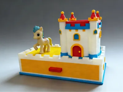 Castle Pen Holder