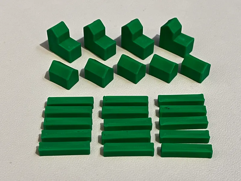 Catan Game Pieces