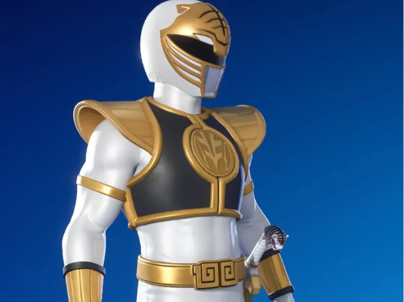 WHITE RANGER Fortnite Vers.