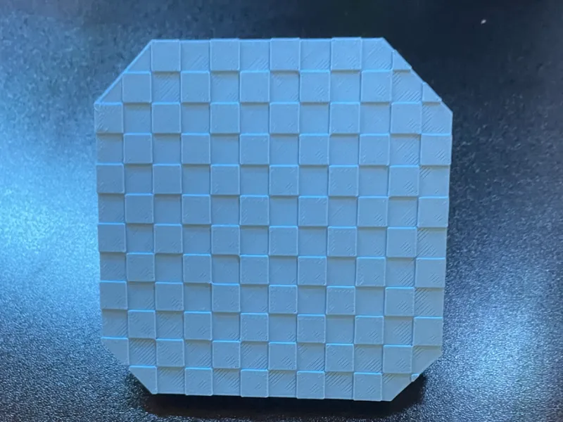 Checkered Coaster