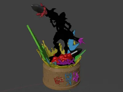 Jinx Base Diorama