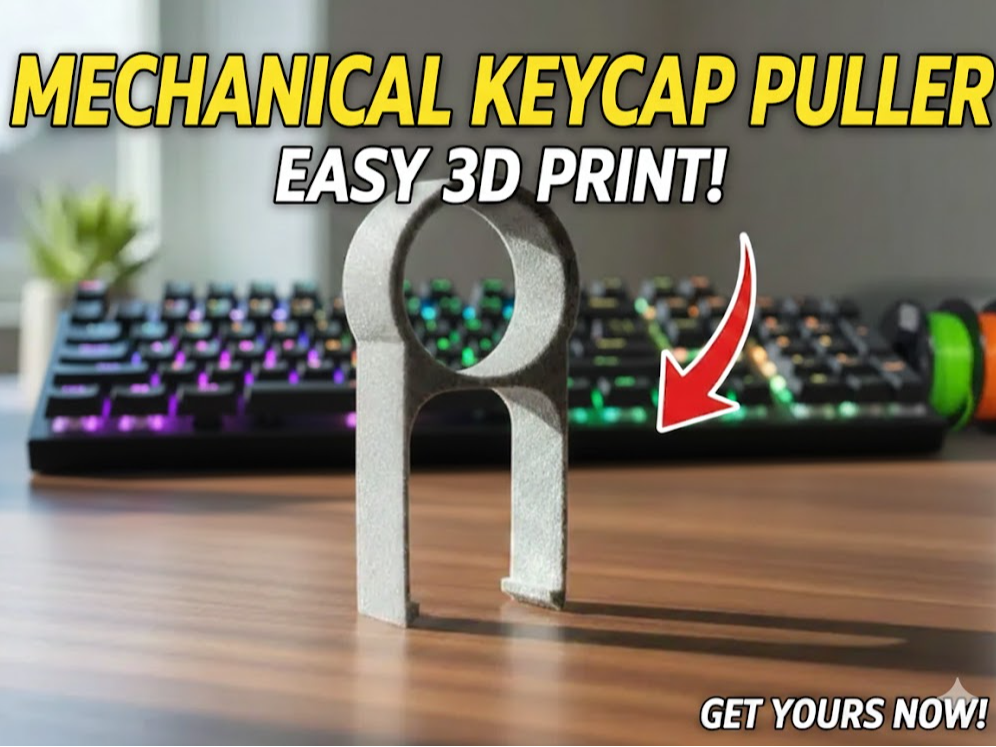 Ultimate Keycap Puller - Print-in-Place