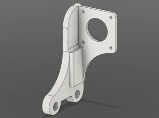 Ender 3 Front-Mounted Direct Drive Adapter/Flange