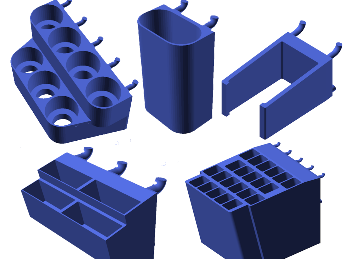 PegSmith - Pegboard Holder & Bin Generator