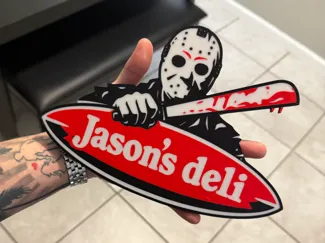 Jason's Deli Slasher Wall Art