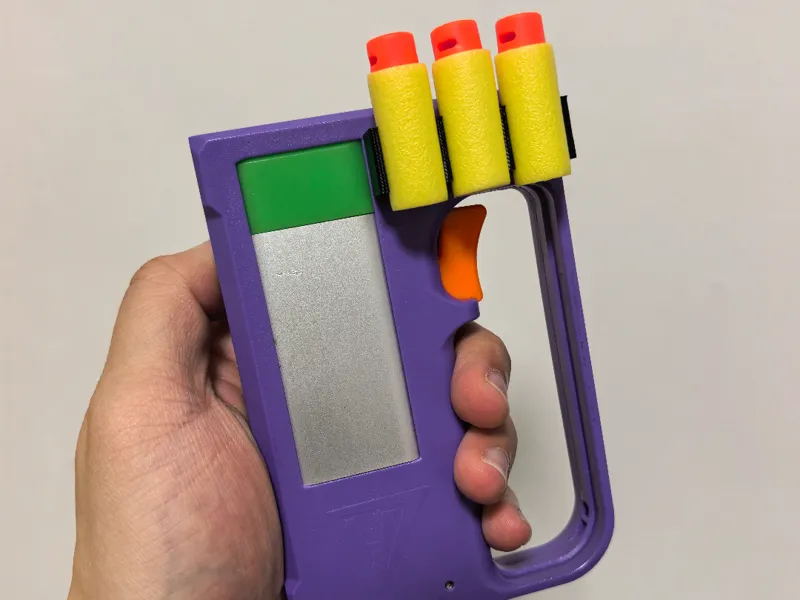 小仓鼠软弹发射器载弹板  幻影科技小仓鼠玩具简易载弹板