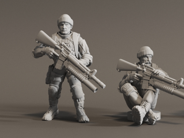 兵人手办摆件