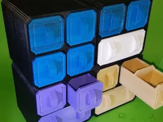 Scifi Storage Crates (Stackable)