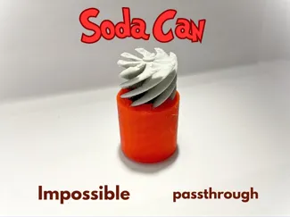 Soda Can Impossible Passthrough