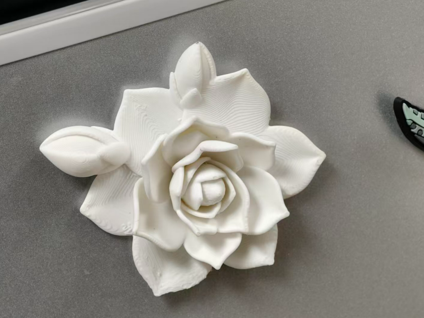 栀子花冰箱贴