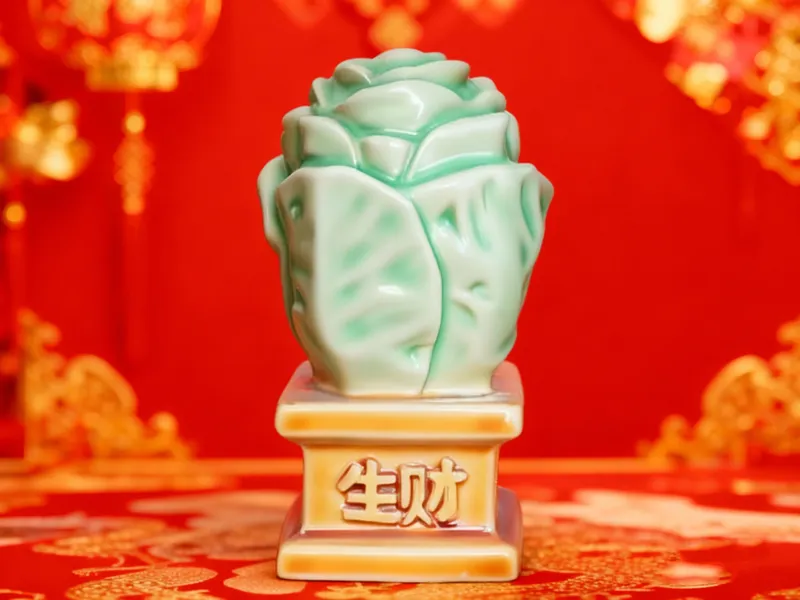 佛山通济桥生菜池生菜(生财)摆件-引财回家