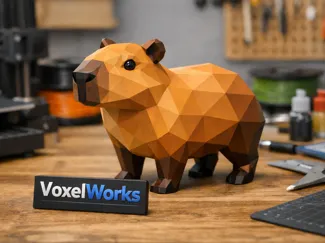 Lowpoly Capybara