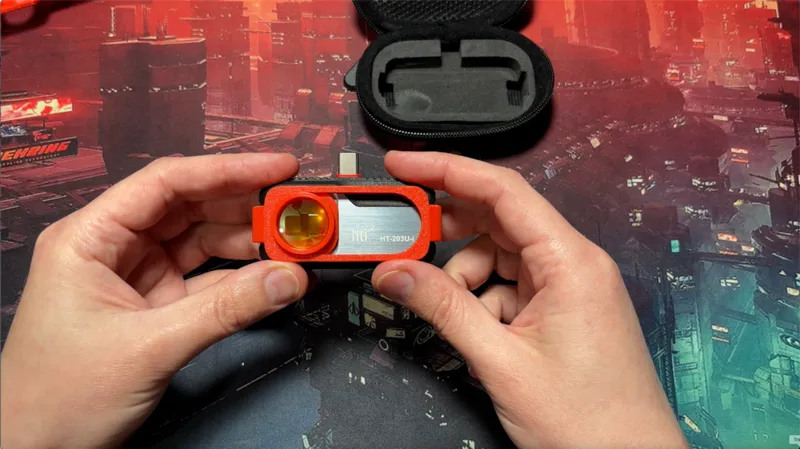 Macro lens for thermal camera HT-203U-i