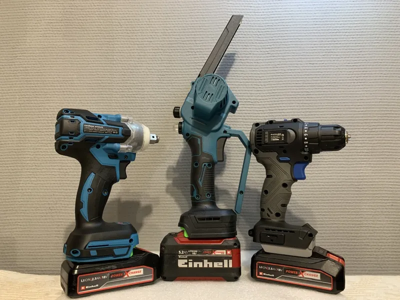 Einhell battery adapter for Makita tools