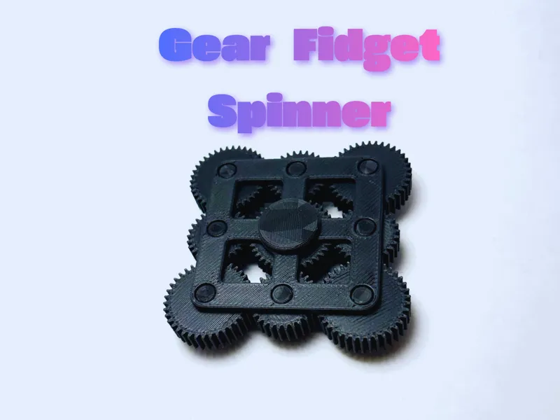 Gear Fidget Spinner