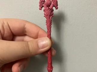 Mystic Orb Staff-modular fantasy Staff