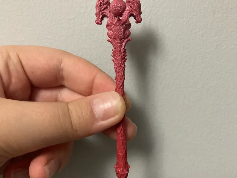 Mystic Orb Staff-modular fantasy Staff