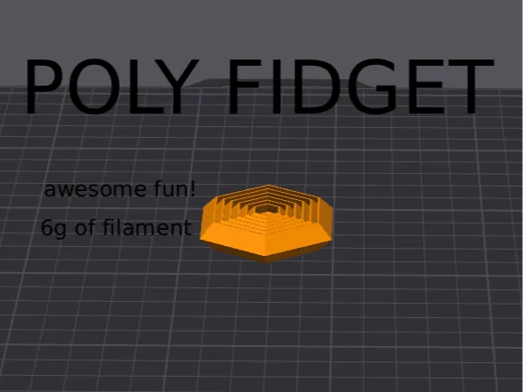 poly fidget
