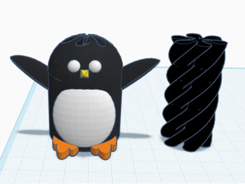 Penguin pass through fidget
