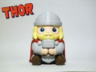 Cute Chibi Thor Figure