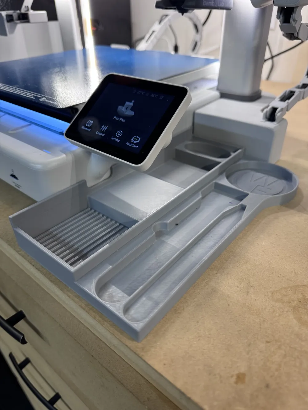 A1 Accessory Side Tray - Free 3D Print Model - MakerWorld