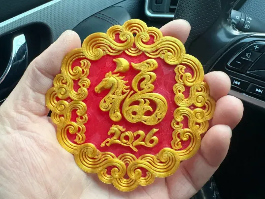 马年有福 吊坠   福字