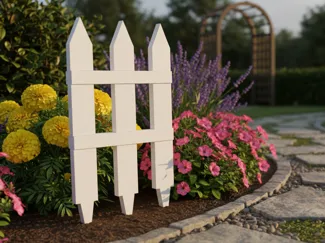 Basic Garden Fence - Essential Garden Border