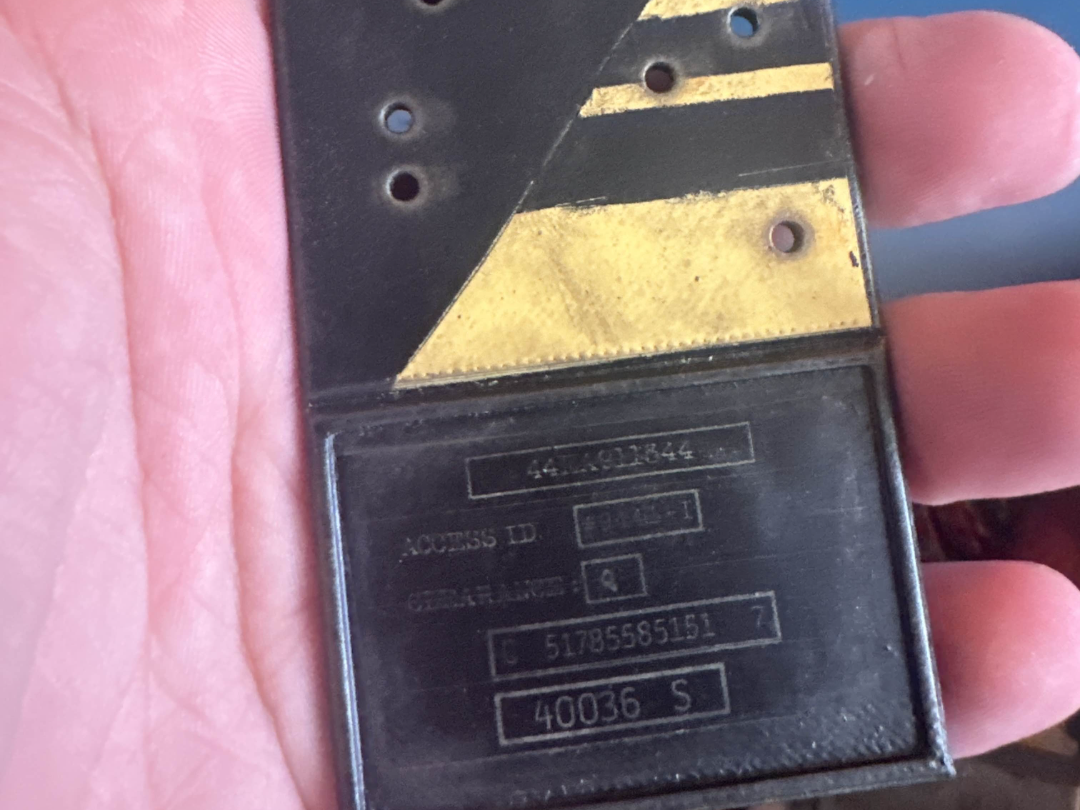 Retro-Futuristic Access Keycard (fallout)