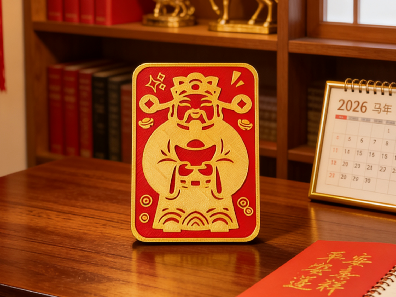 迎财神 桌面财神摆件  谁摆谁发财