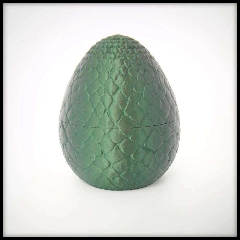 Scaly Baby Dragon Egg - Free 3D Print Model - MakerWorld