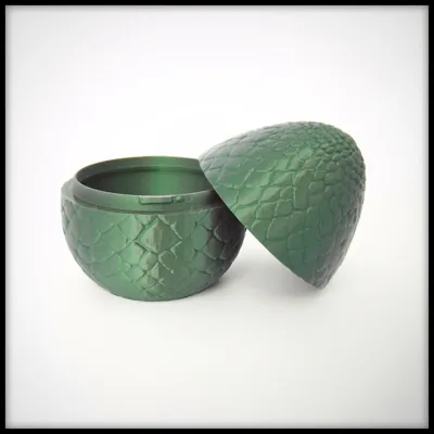 Scaly Baby Dragon Egg - Free 3D Print Model - MakerWorld
