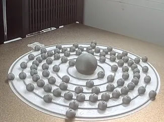 Polonium (Po) – Atomic Model for Educational Use