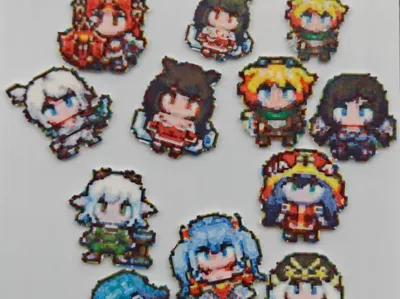 LOL League of Legends Pixel Mini Card
