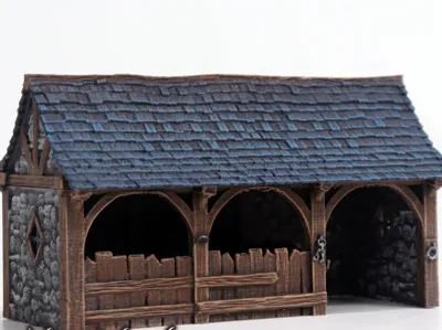 Medieval Stable & Manger
