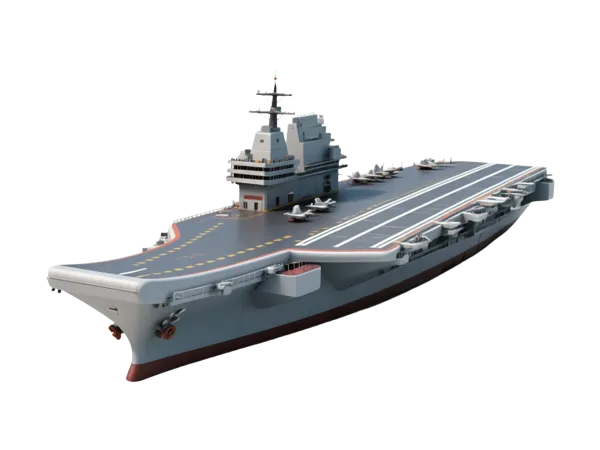 Maquette du porte-avions Shandong