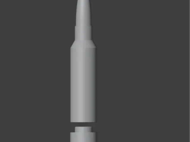 美军NGSW 6.8x51mm（.277)弹药模型