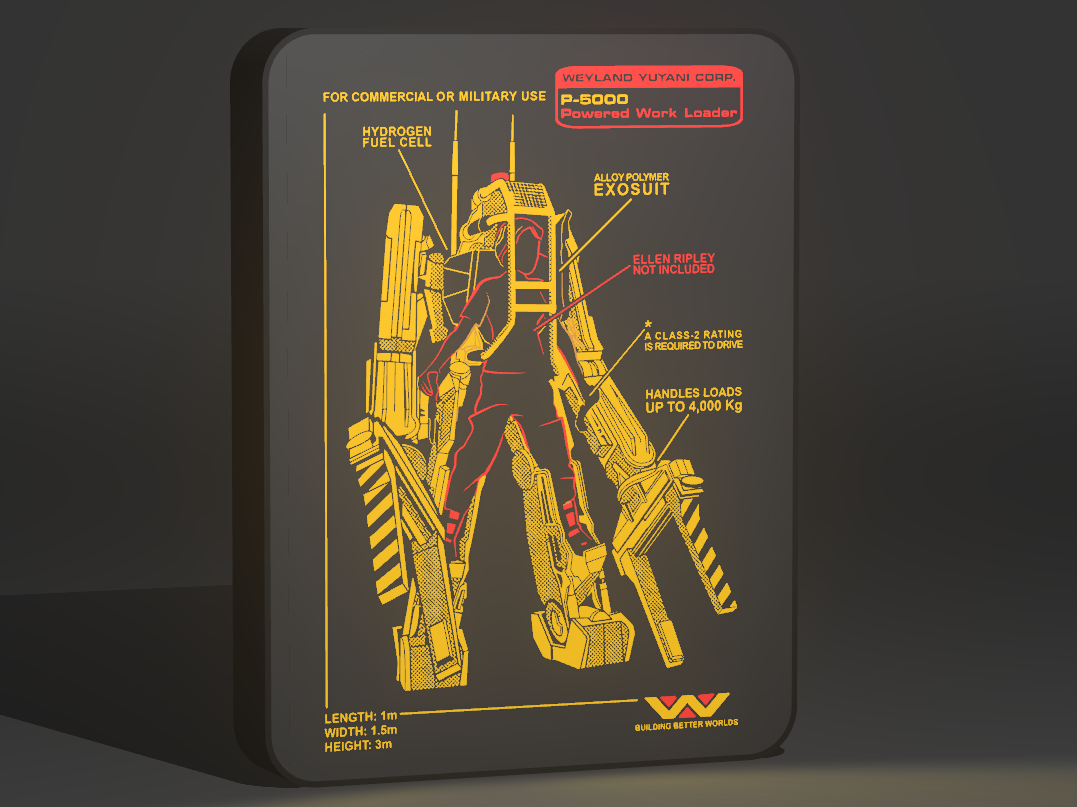 Aliens Power Loader - Lightbox