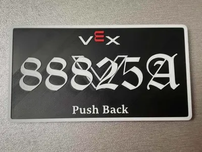 VEX Magnetic Team Plate Public Version