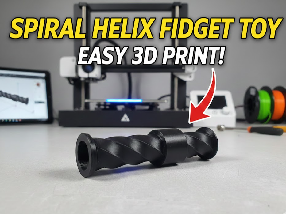 Ultimate Infinite Spiral Helix – Satisfying Fidget