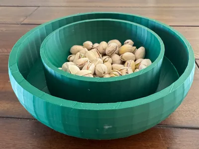 Pistachio holder bowl
