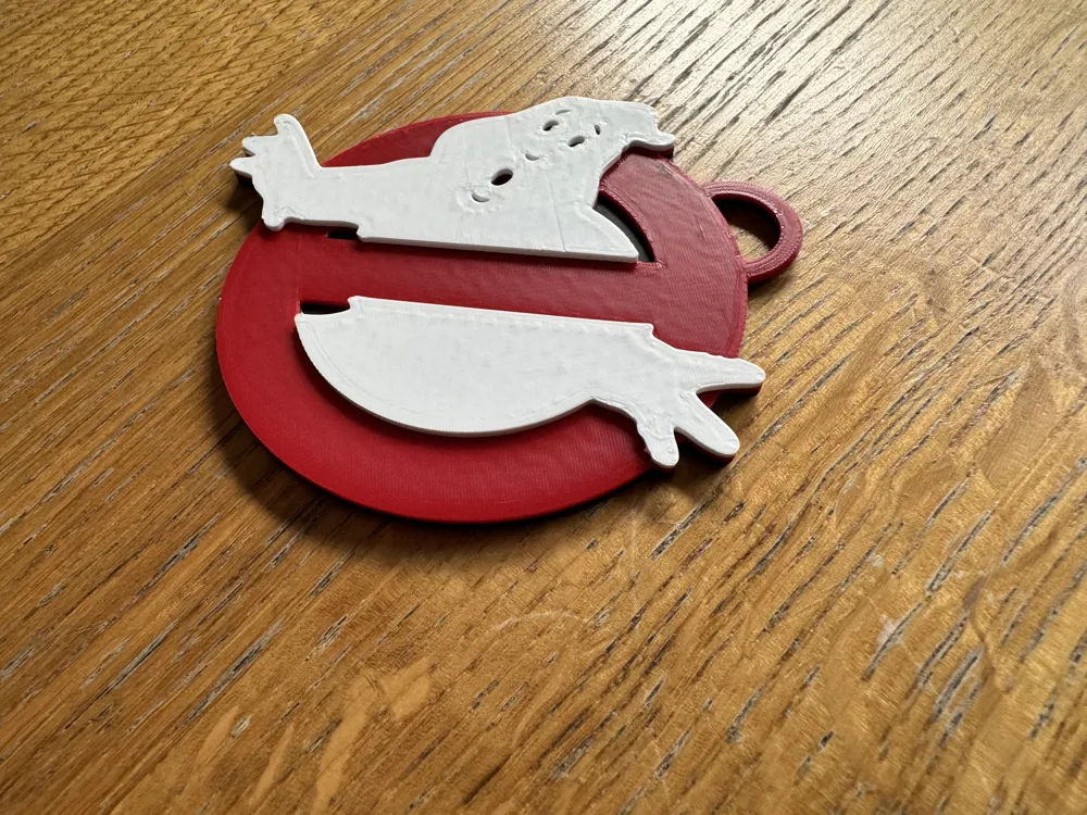 Ghostbusters Keychain - Free 3D Print Model - MakerWorld